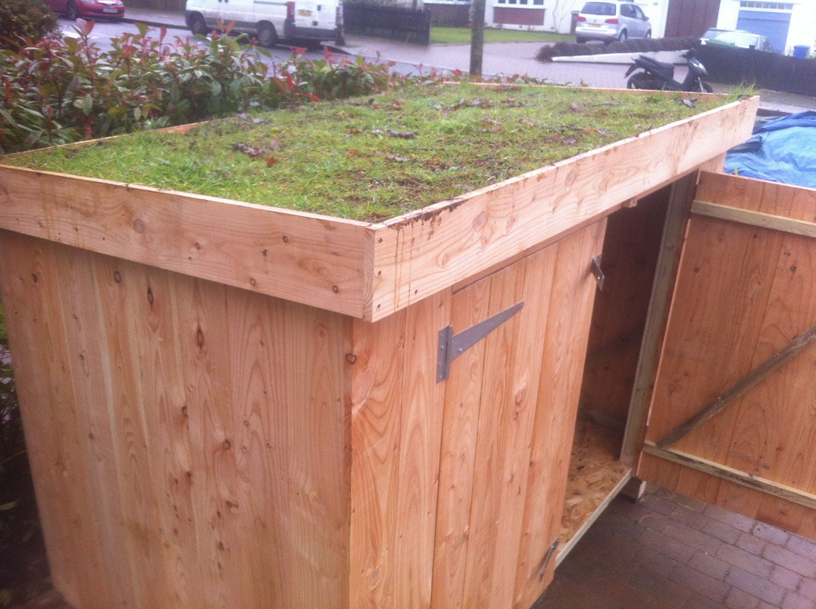 our green roofs - brighton bike sheds