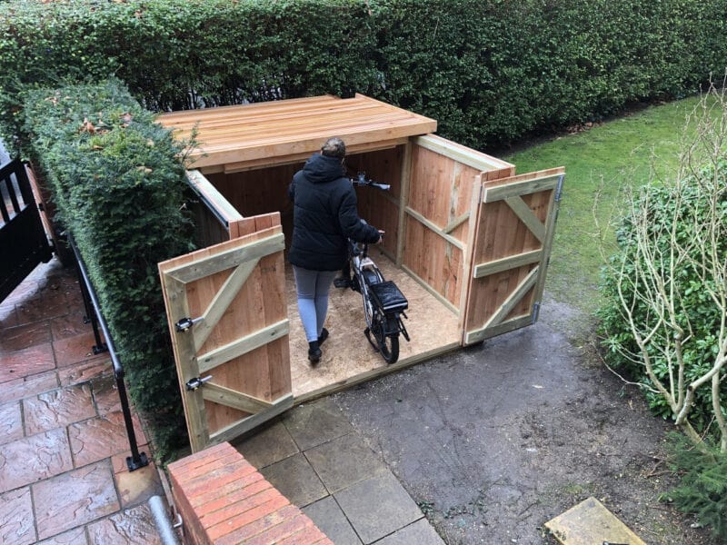Cargo Bike Shed featured on the Brighton Bike Sheds blog